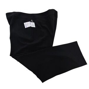Kasper Black Dress Pants Womens Size 18 New With Tags Straight Leg